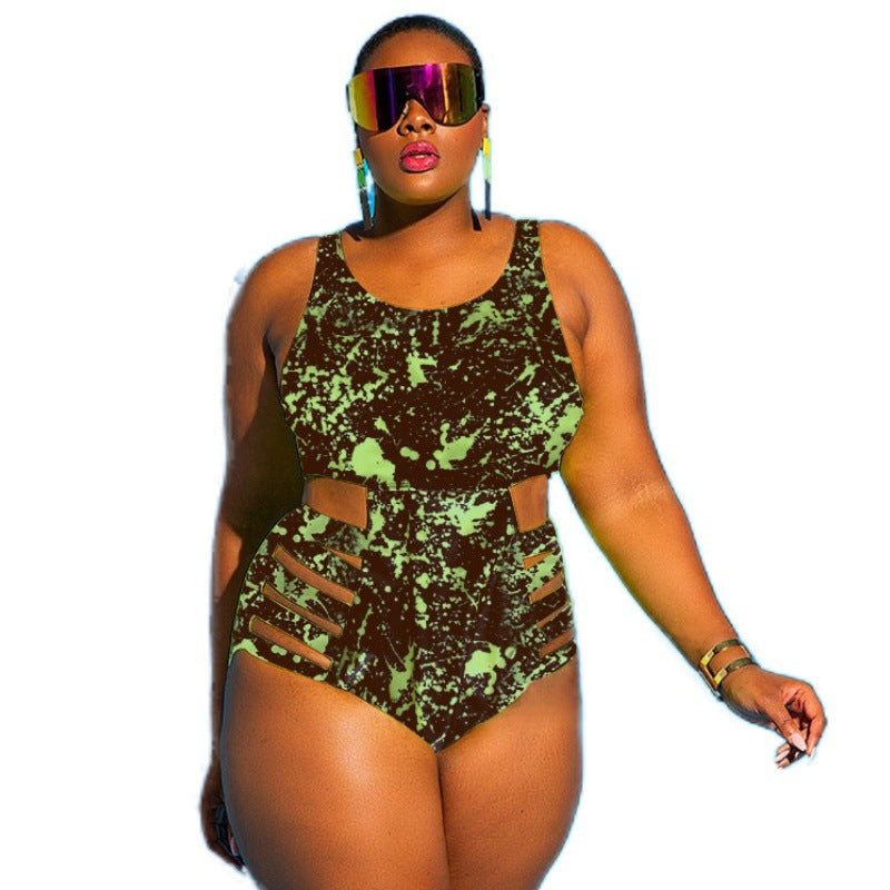 Plus Size  One-Piece  Bikini