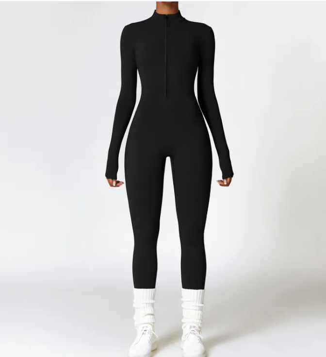 Sleek Zip Jumpsuit