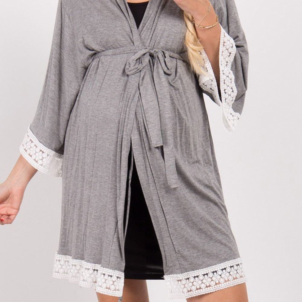 Lace-Accent Nightgown