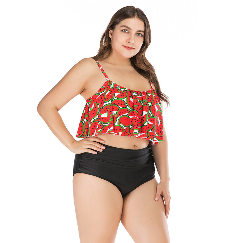 Cherry High Waist Bikini