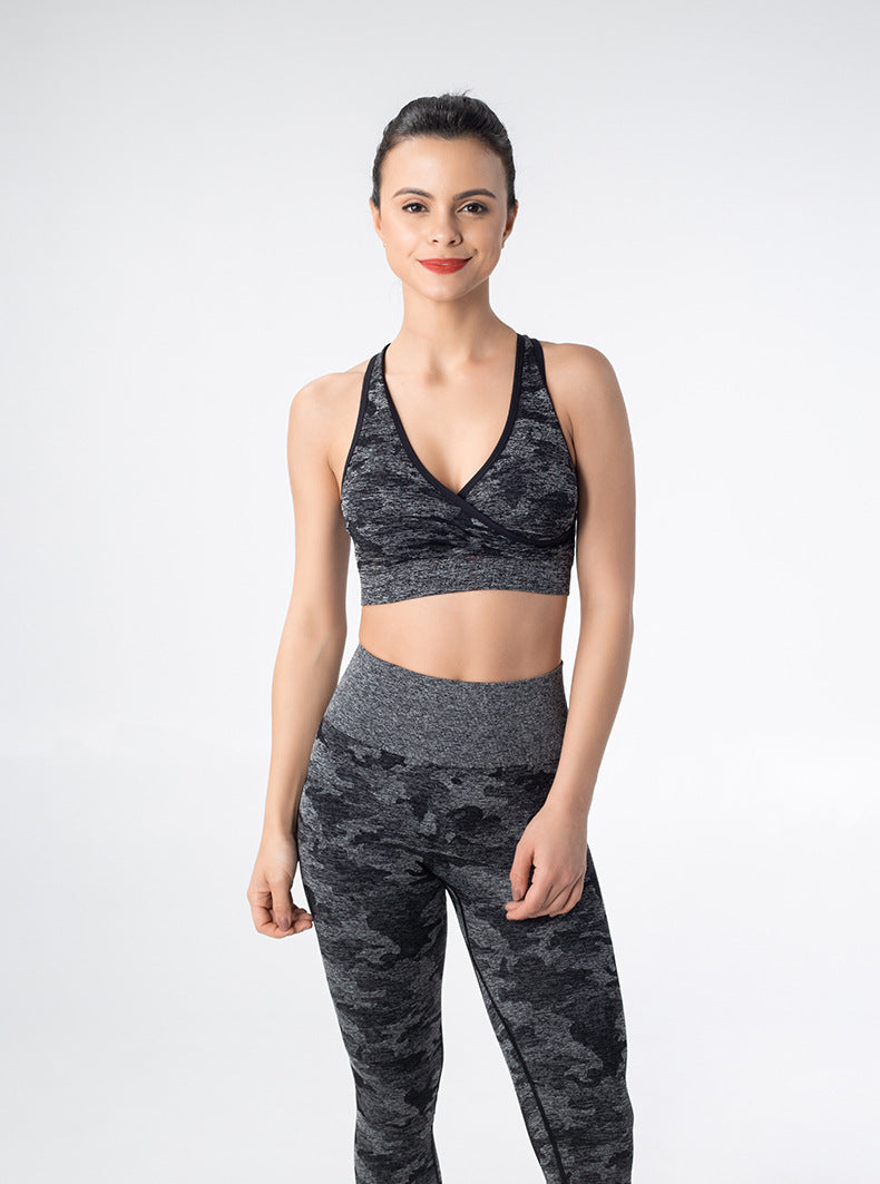 Camouflage Athletic Bra