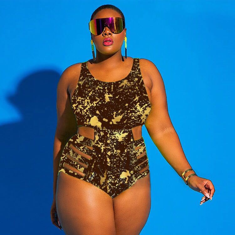 Plus Size  One-Piece  Bikini