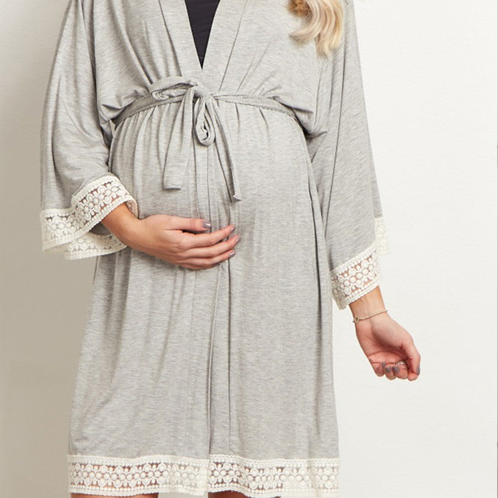 Lace-Accent Nightgown