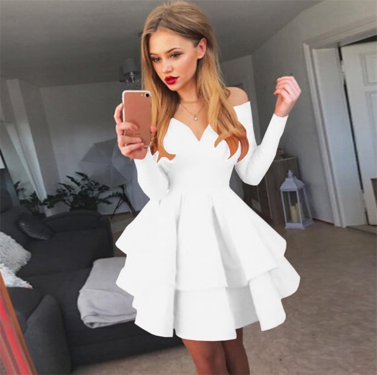 Deep V-Neck Cotton