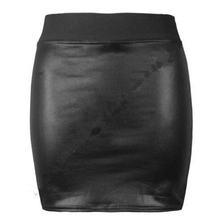 PU Skirt, Bodycon Skirt, Leather Skirt