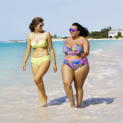 Cutout Lip Bikini Swimsuit