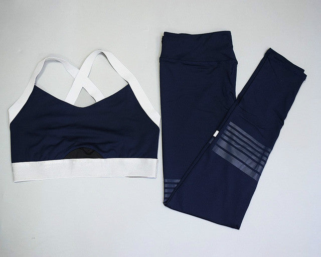 FlexiFit Yoga Combo: Bra & High-Waist Leggings
