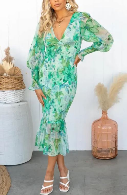 Vibrant  Flounce