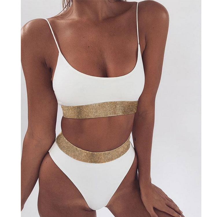 High Waist Sequins set