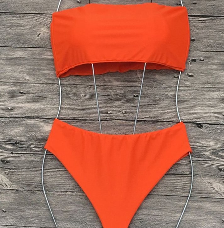 New Strapless High-Waiste