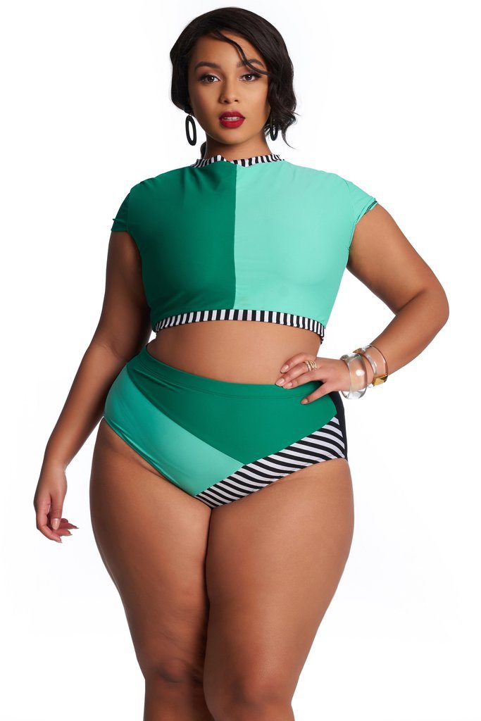 High Waisted Bikini Swimwear