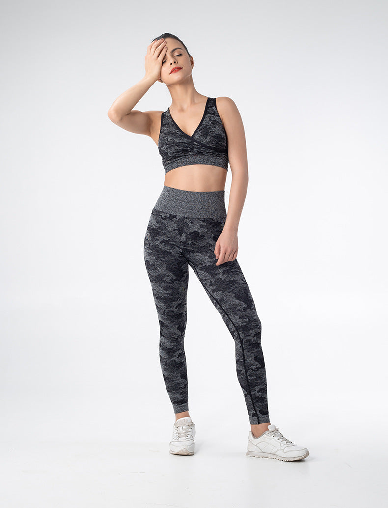 Camouflage Athletic Bra