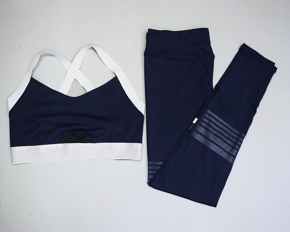 FlexiFit Yoga Combo: Bra & High-Waist Leggings