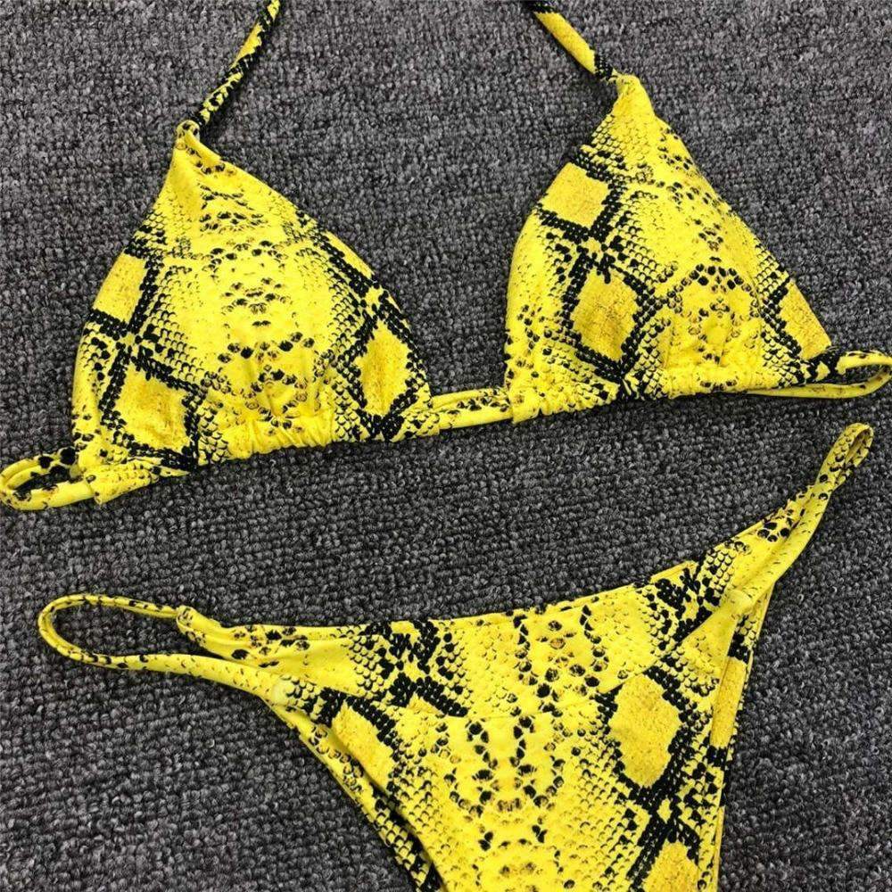Yellow Bikini Set