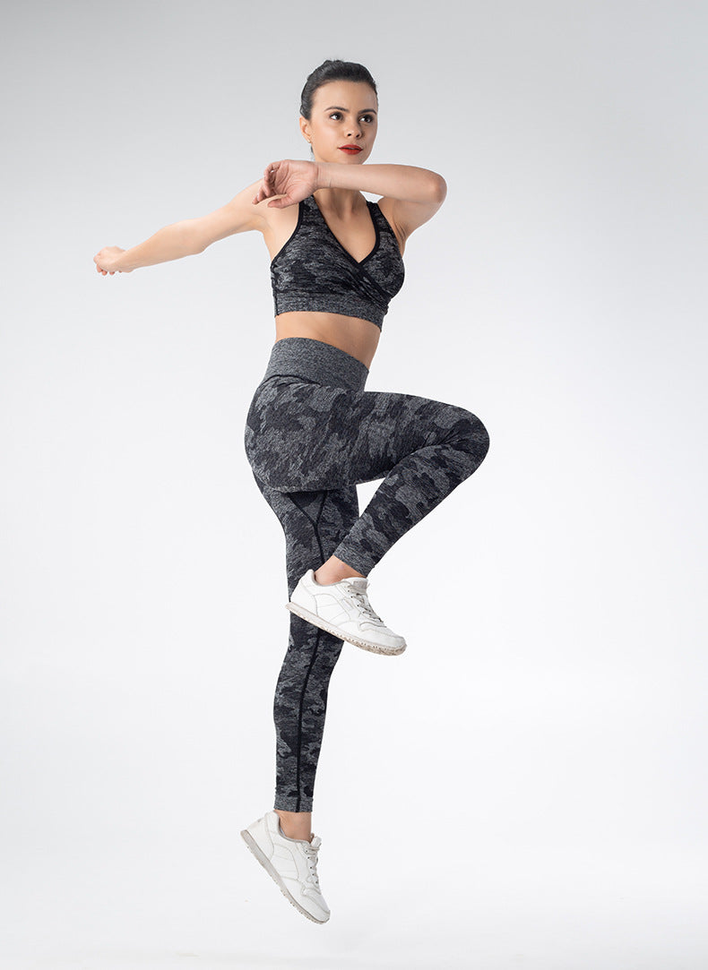 Camouflage Athletic Bra