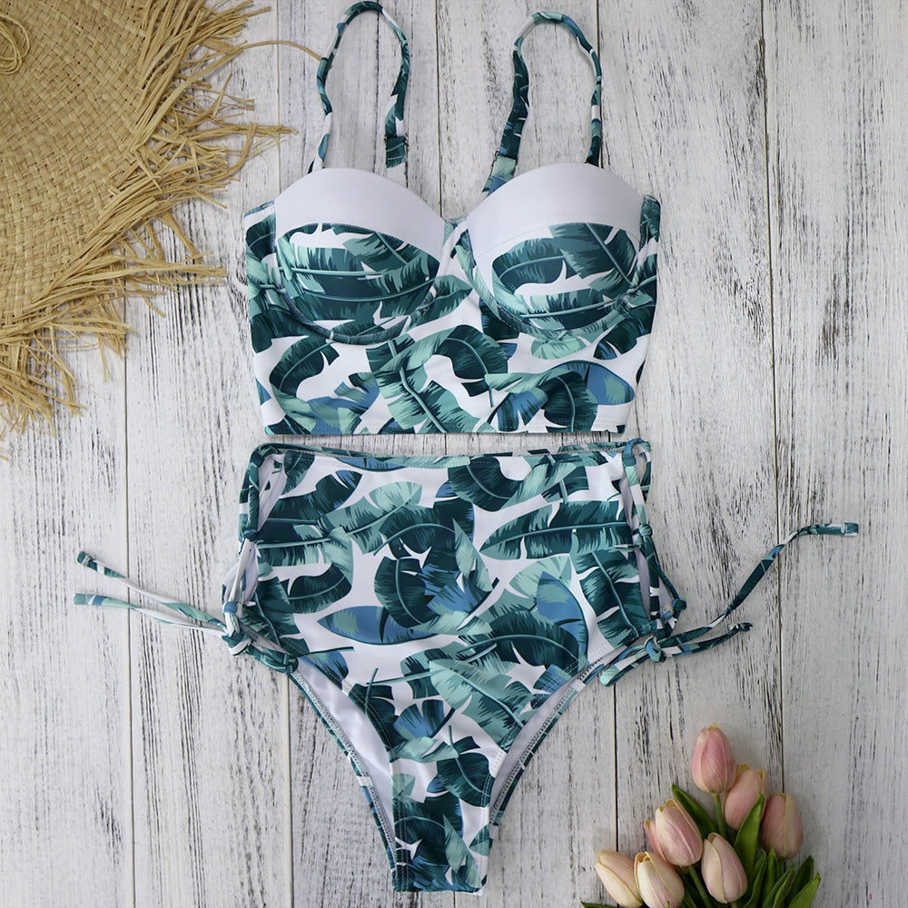 Allinn Vintage High-Waisted Floral