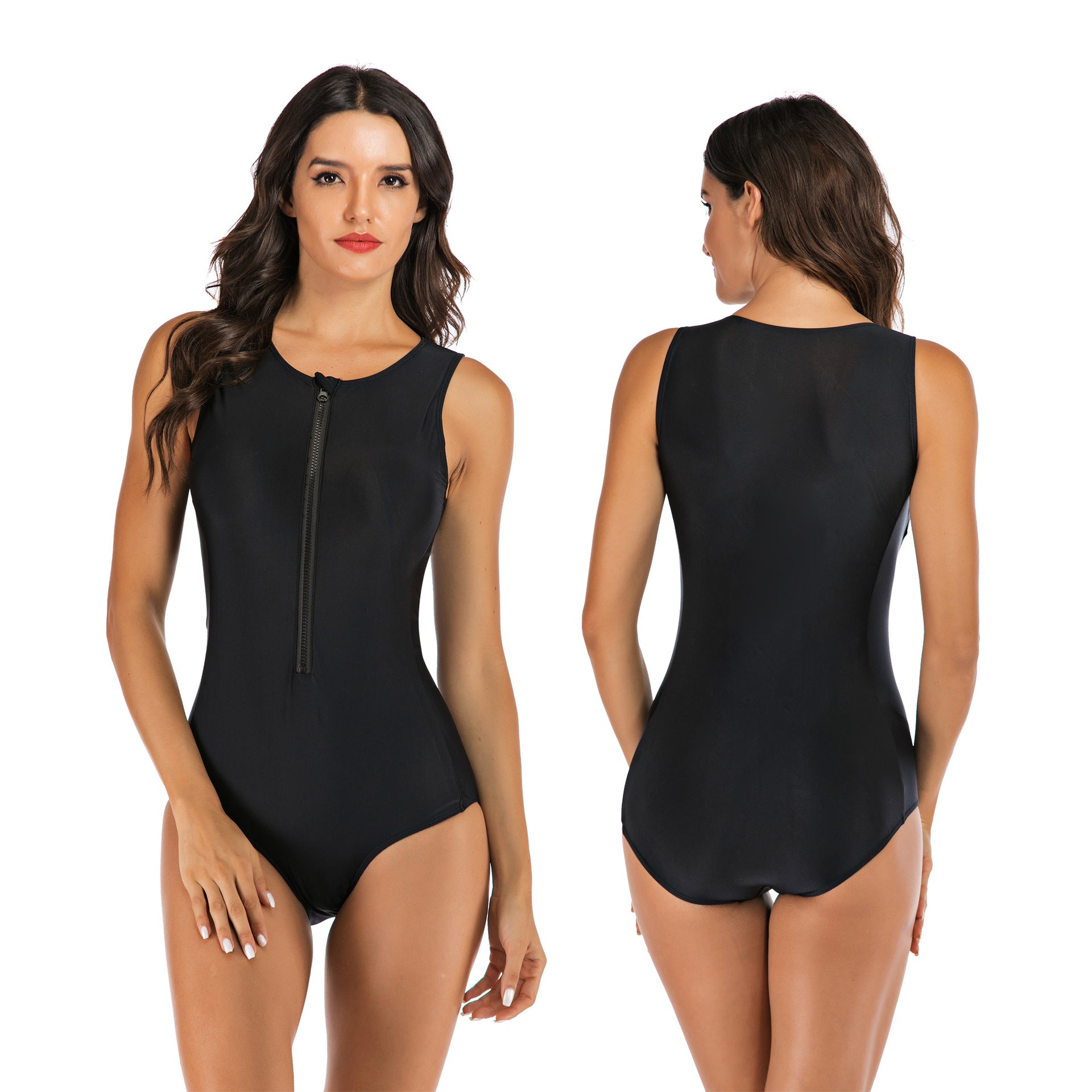 Women's Sleeveless Surfing Swimsuit for Diving