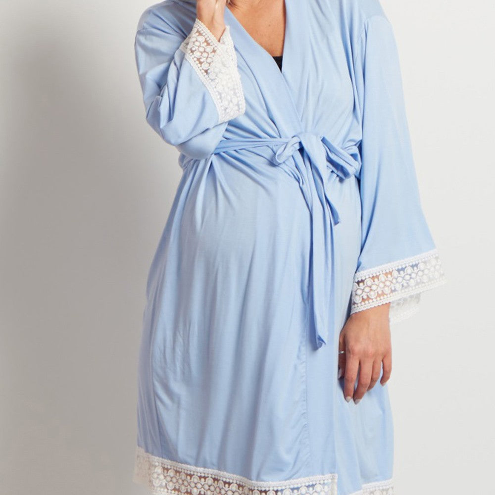 Lace-Accent Nightgown