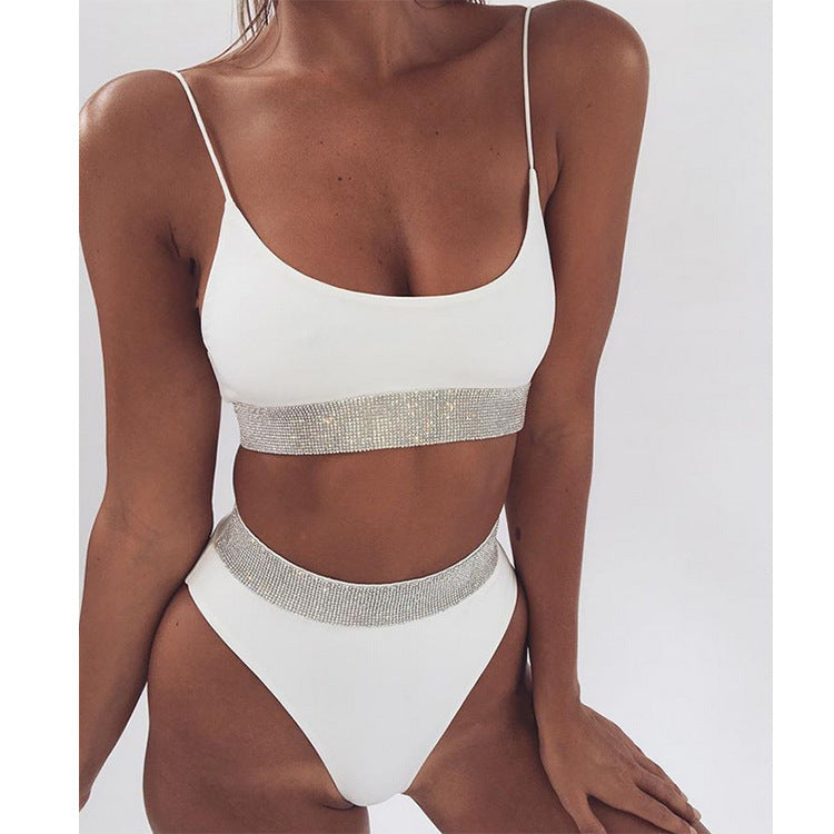 High Waist Sequins set