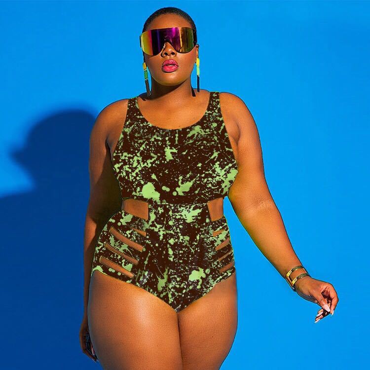 Plus Size  One-Piece  Bikini