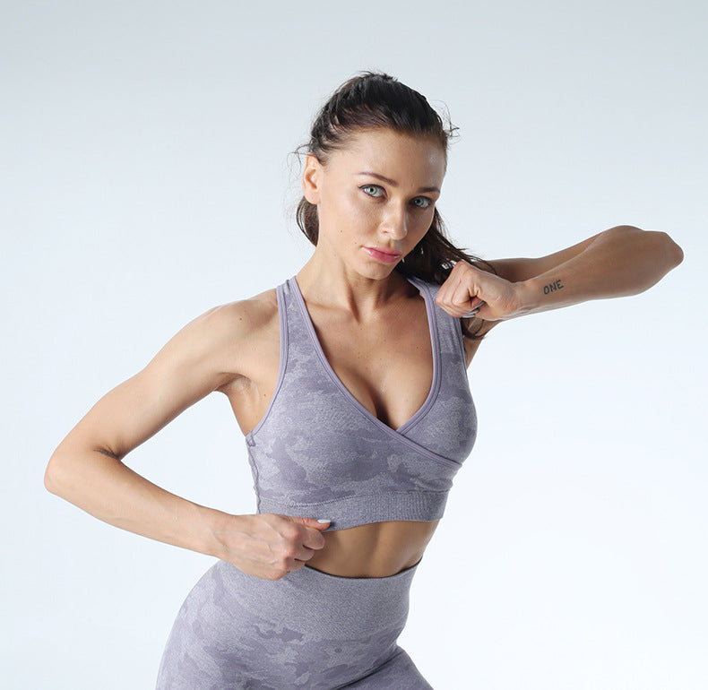 Camouflage Athletic Bra