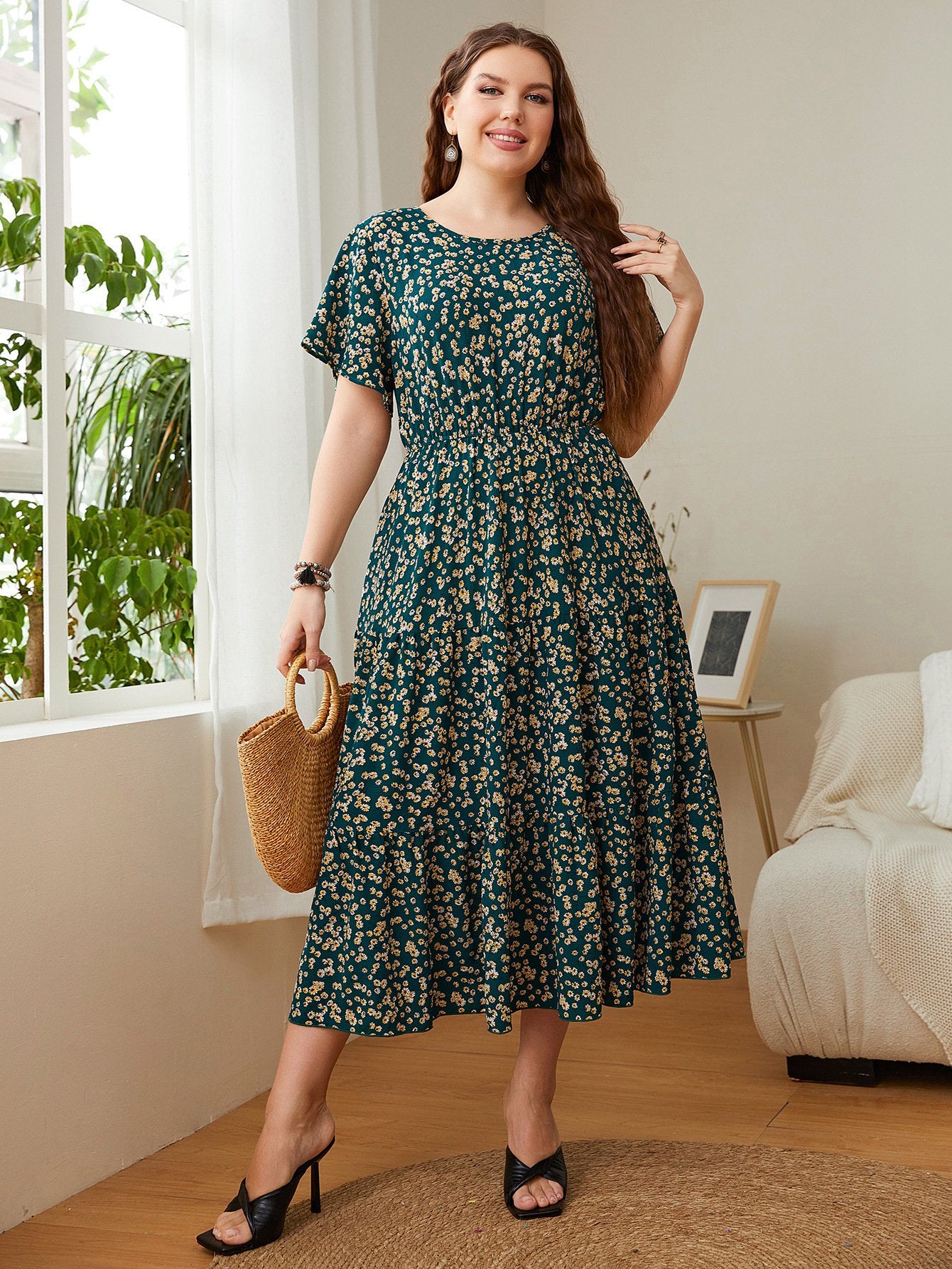 Allinn Floral Dresses