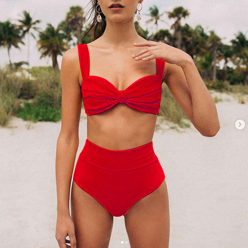 Allinn High-Waist Striped