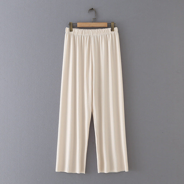 Chic Plus Size Stretch Trousers